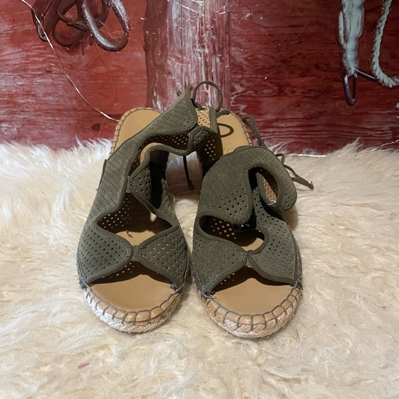 Franco Sarto leather wedge shoes - Picture 4 of 9